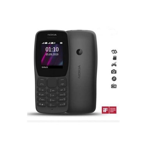 Nokia 110 Double Carte Sim - Noir