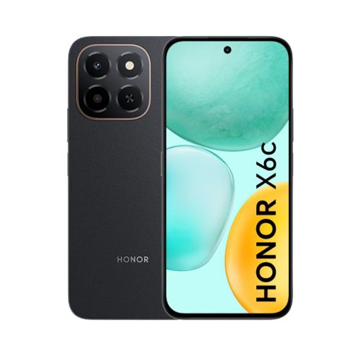 Honor X6c 6.6" (128GB / 6GB jusqu'à 12Go ) - 5300 mAh/35W - 50MP - AI Button AI Eraser